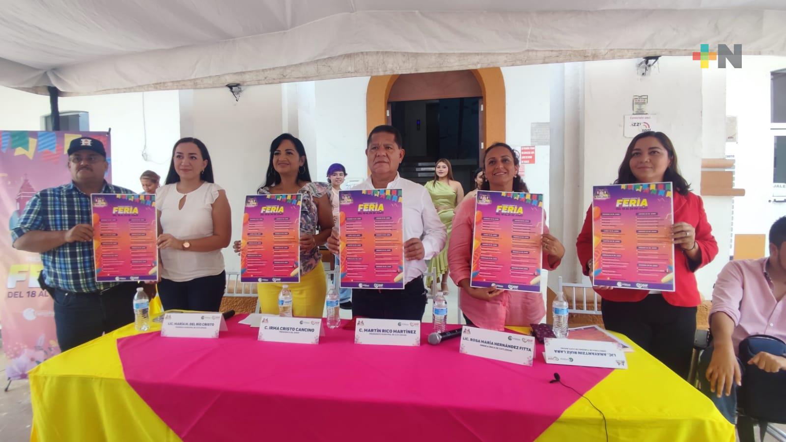 Presentan programa de la feria de San Juan en municipio de Cuitláhuac