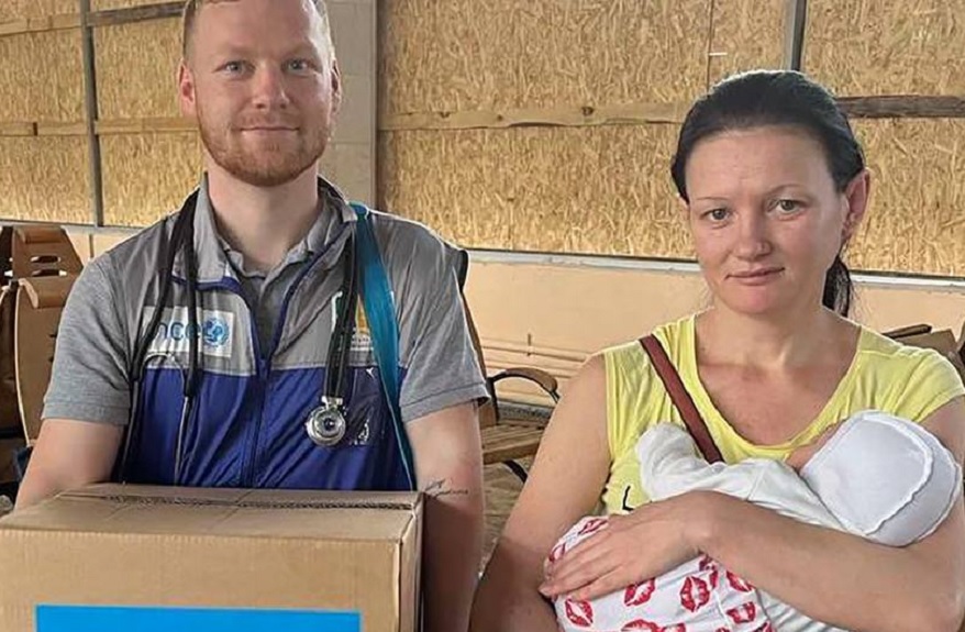 ONU lleva ayuda a los afectados por destrucción de presa en Ucrania