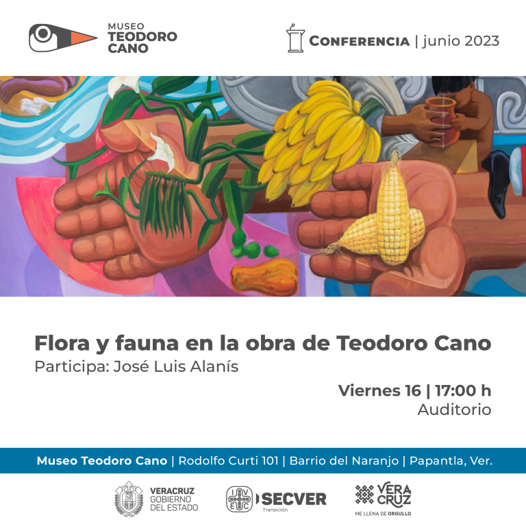 Presenta IVEC la conferencia “Flora y fauna en la obra de Teodoro Cano”