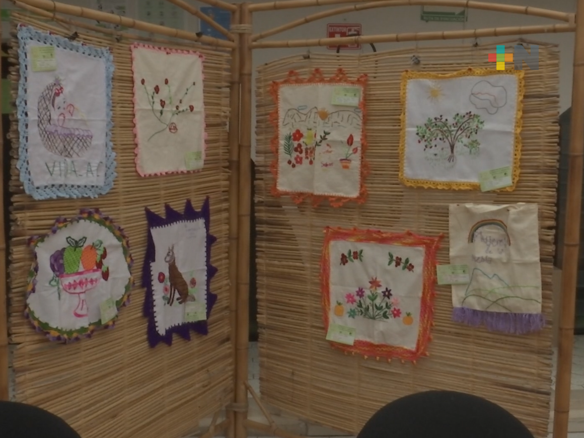 Organizan Vida AC y Citro exposición de bordados y dibujos de mujeres cafetaleras