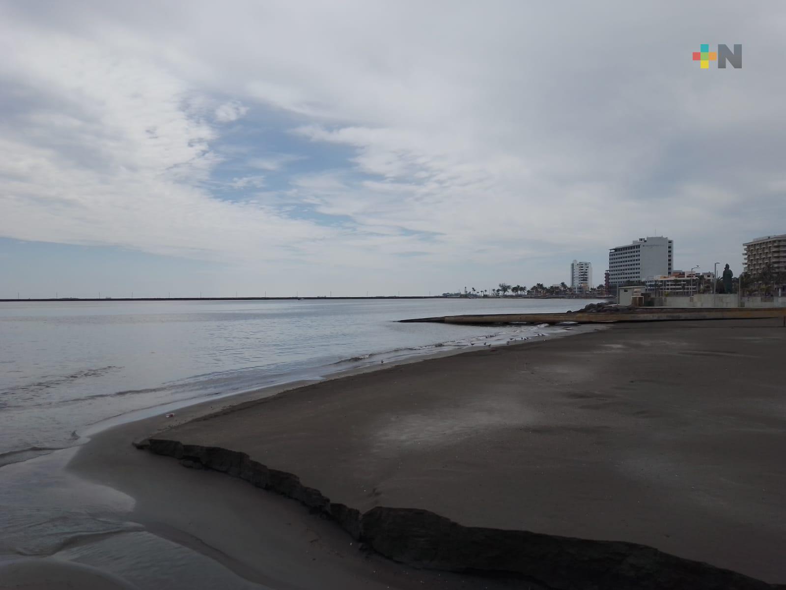 Cielo despejado a medio nublado en gran parte de la entidad veracruzana