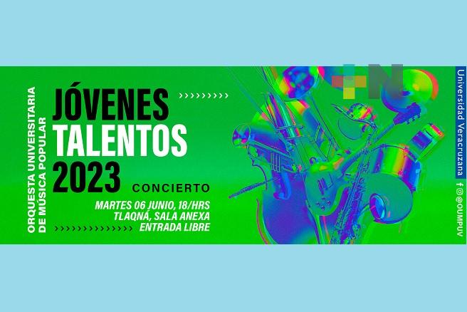 Invita Orquesta Universitaria de Música Popular al gran concierto de jóvenes talentos 2023