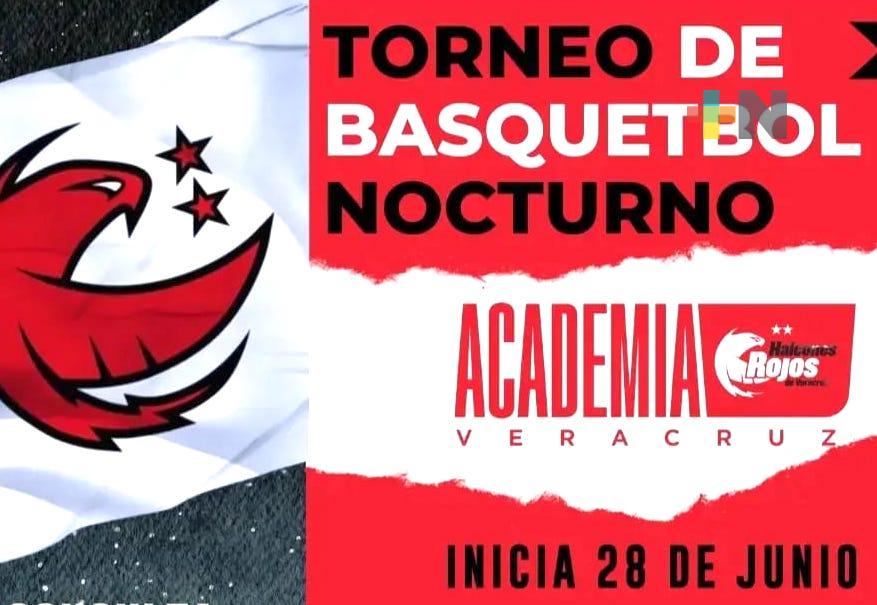 Halcones Rojos invita a participar en Torneo Intersemanal Nocturno