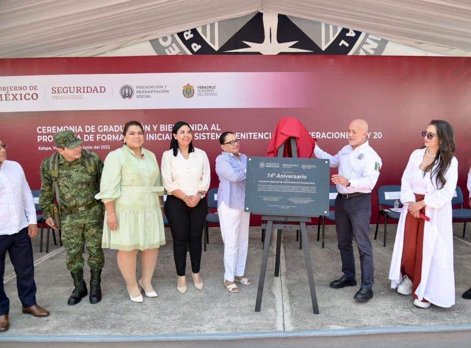 Realizan ceremonia de graduación y bienvenida del Programa de Formación Inicial del Sistema Penitenciario Federal