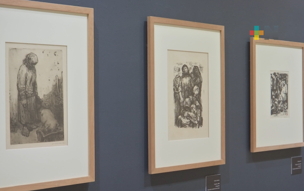 Exhiben piezas del taller de grabado experimental de Coatepec en Museo de Antropología