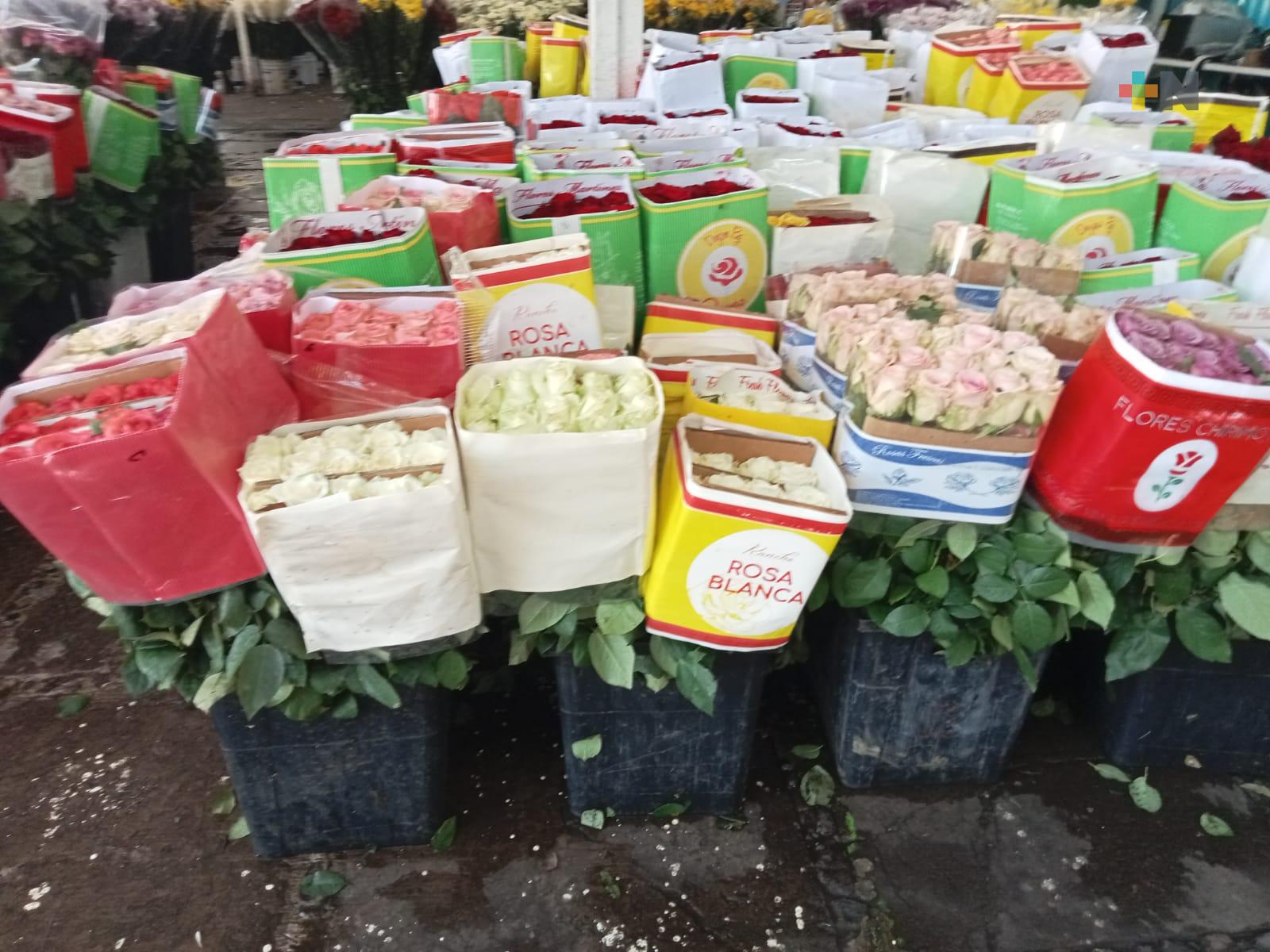 Afectadas las ventas de flores por el calor en Veracruz puerto