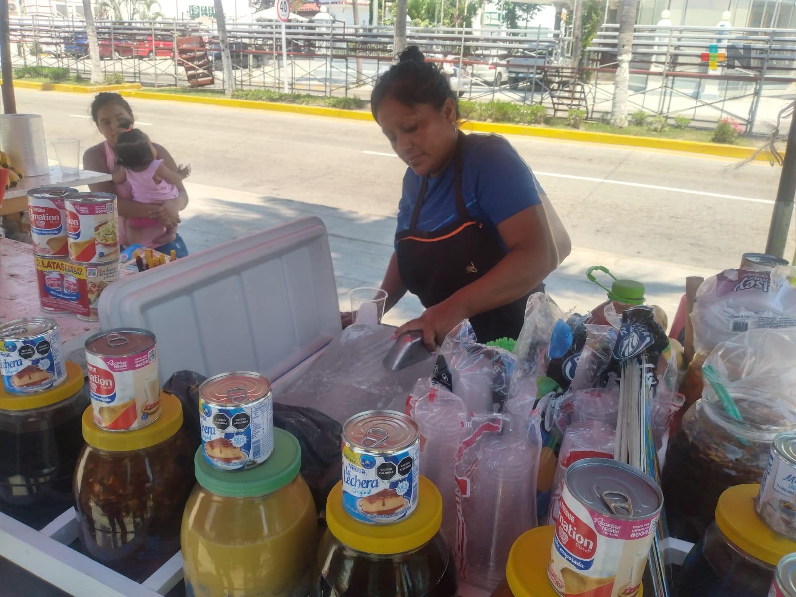 Empieza a escasear hielo en municipio de Veracruz