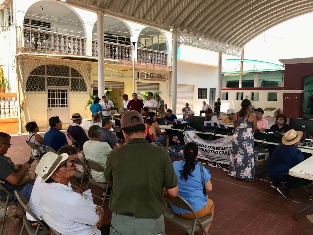 En «Verbenas por la Paz» en Agua Dulce se entregaron 550 servicios registrales