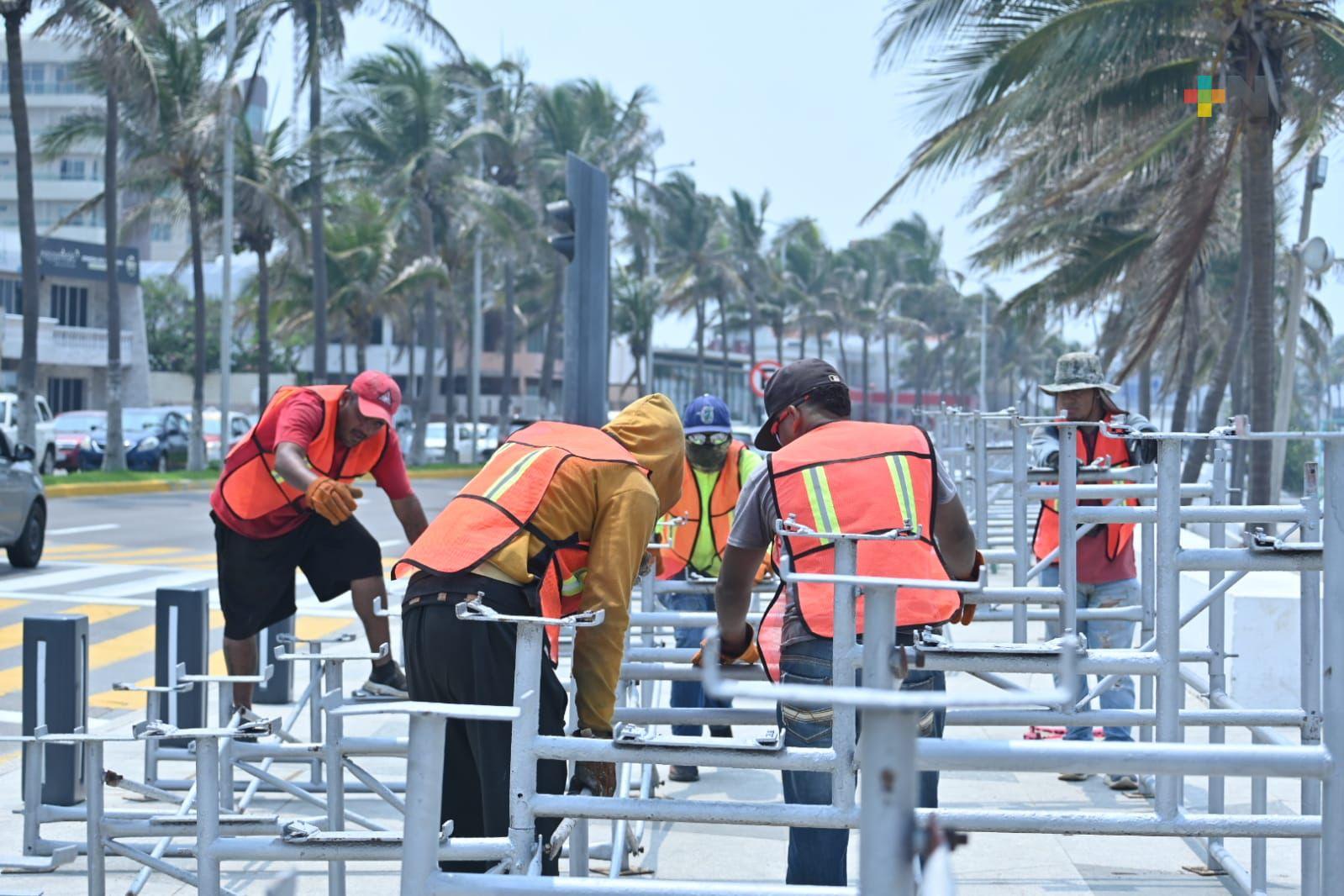 Protección Civil supervisará gradas del carnaval el 28 de junio