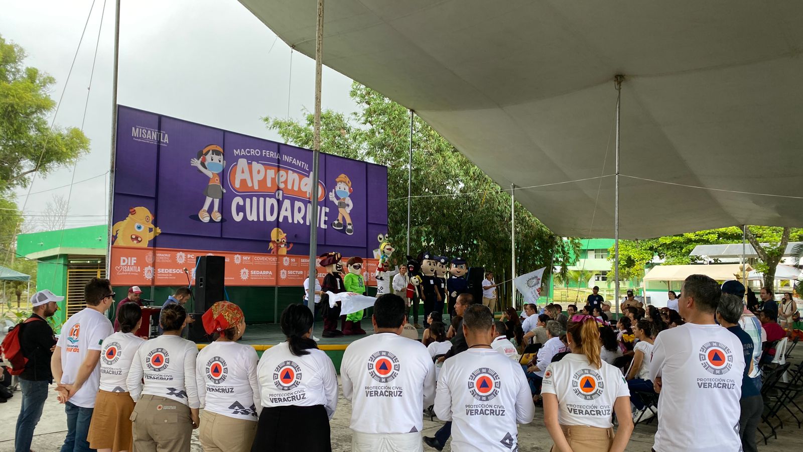 Más de cinco mil 500 estudiantes asistieron a la macro feria infantil “Aprendo a cuidarme” en Misantla