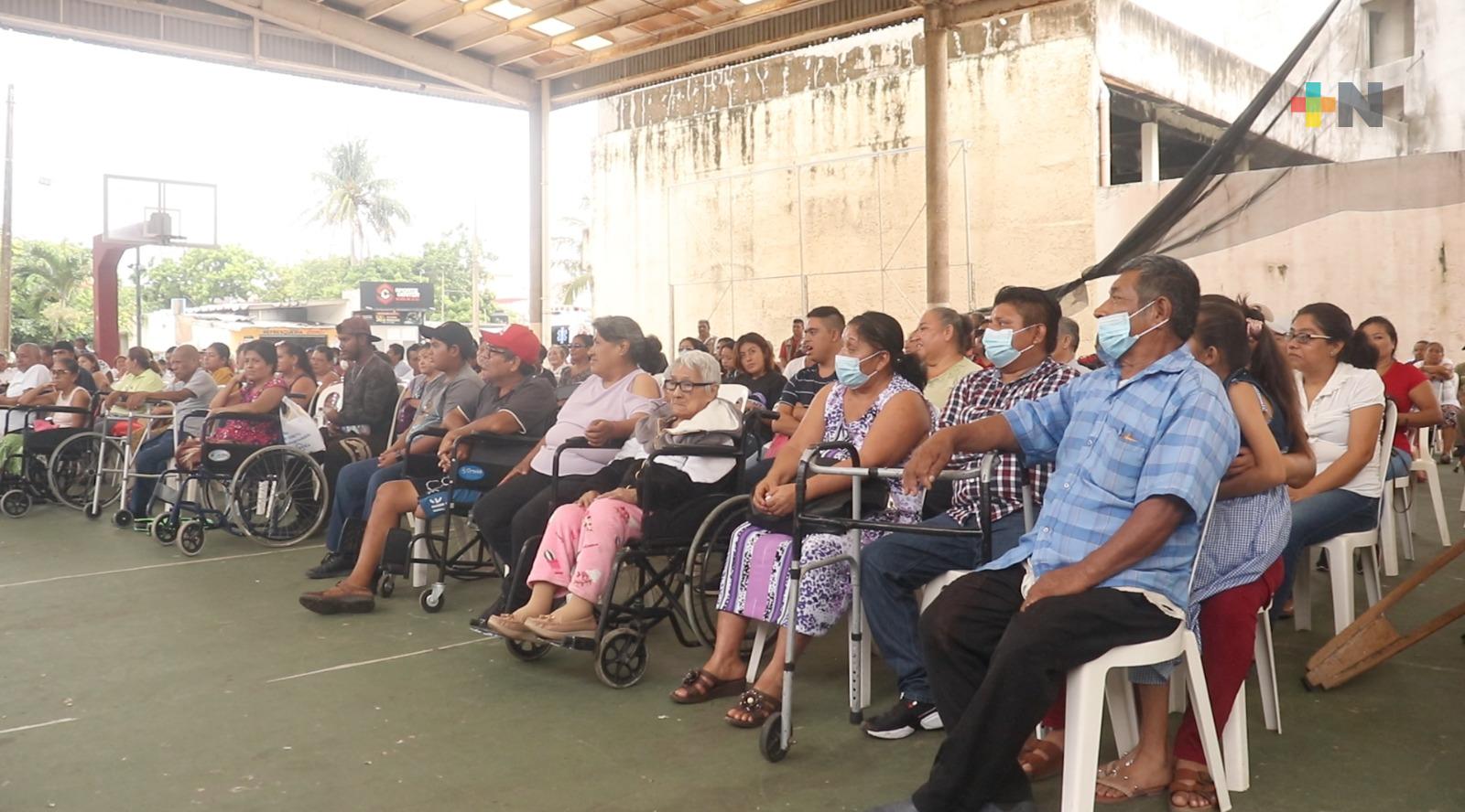 En Veracruz van 37 mil personas con discapacidad inscritas en pensión para el Bienestar