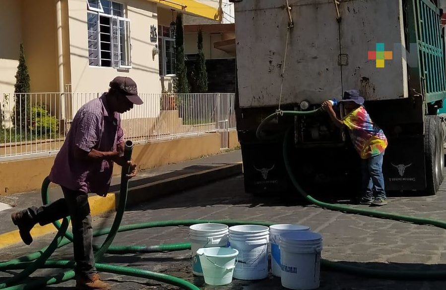 Trabajan en obras para reducir estiaje en Banderilla