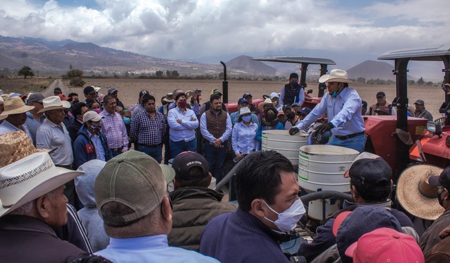 Avanza México en acciones para enfrentar efectos de la sequía en el medio rural