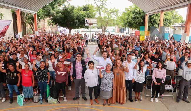 Sedatu y Conavi entregan más de mil 600 apoyos para vivienda en Morelos y Oaxaca