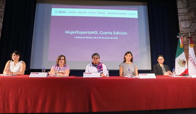 Inauguró Gobierno de México Cuarta Edición de Mujer Exporta MX