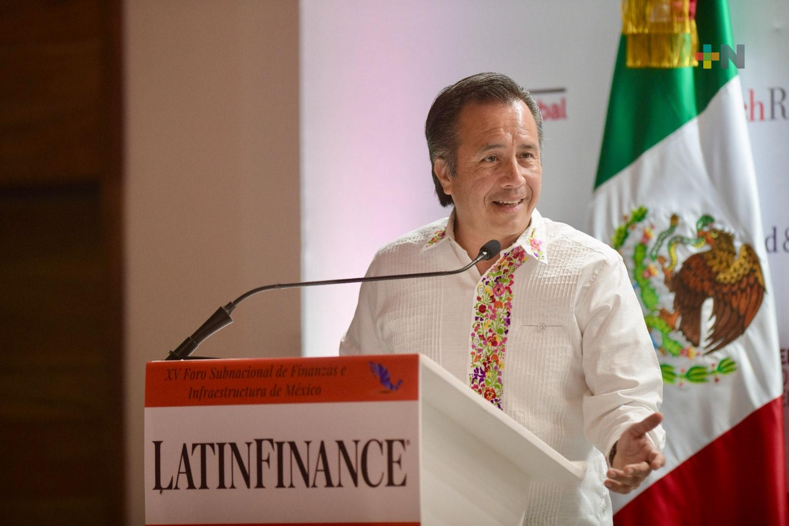 Por infraestructura, conectividad y disponibilidad energética, Veracruz un paraíso de inversión: Cuitláhuac García