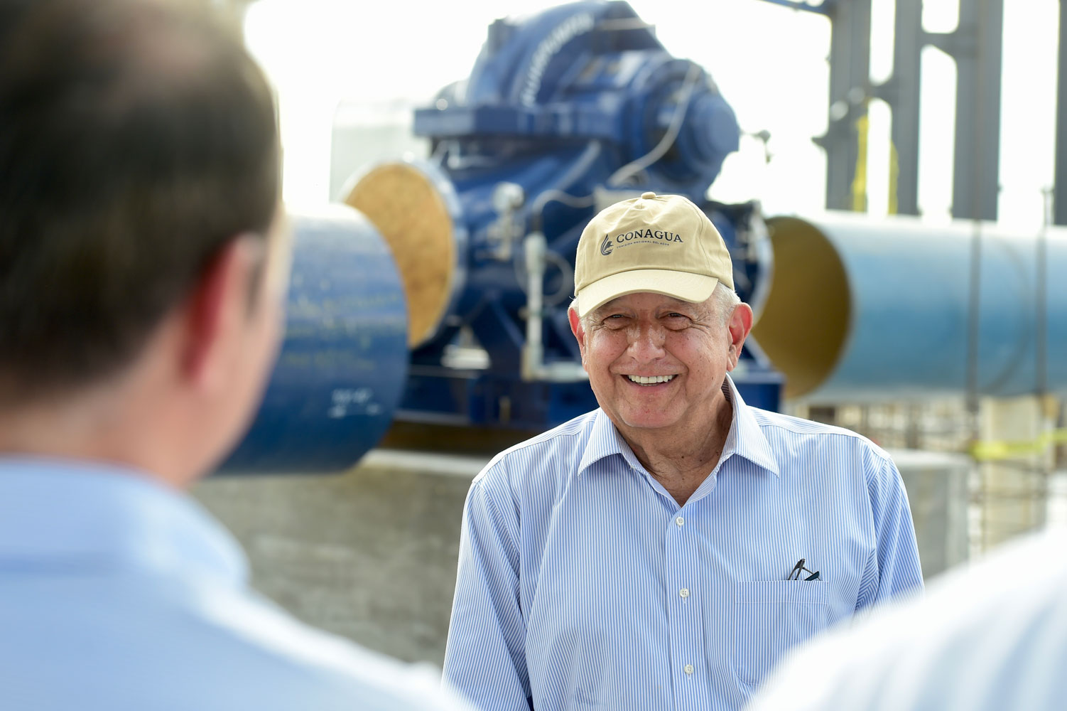 Construcción del Acueducto El Cuchillo II tiene avance del 70%: AMLO; evitará escasez de agua en Monterrey