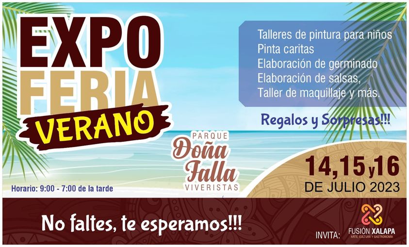 Expo Feria Verano en parque Doña Falla