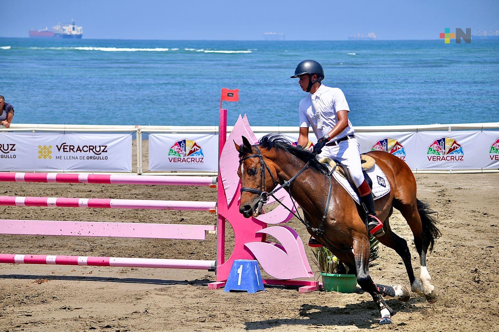 Exitosa Copa Hípica «La Playa Veracruz 2023»; informa Sectur Veracruz