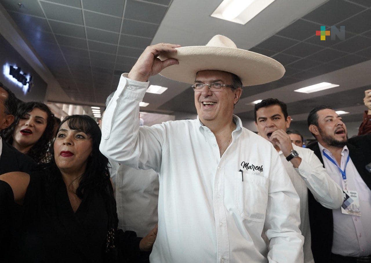 Continuidad de la 4T será la más segura de la historia de México: Marcelo Ebrard