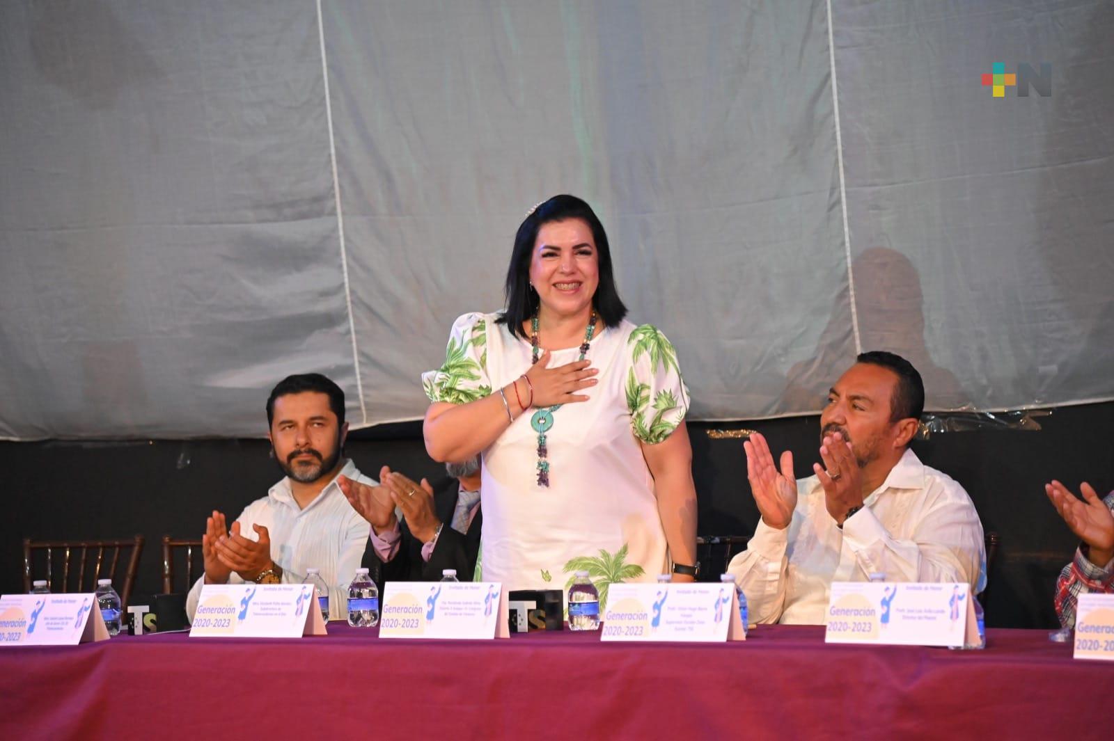 Garantizar educación de calidad impulsará un país próspero y humanista: Diputada