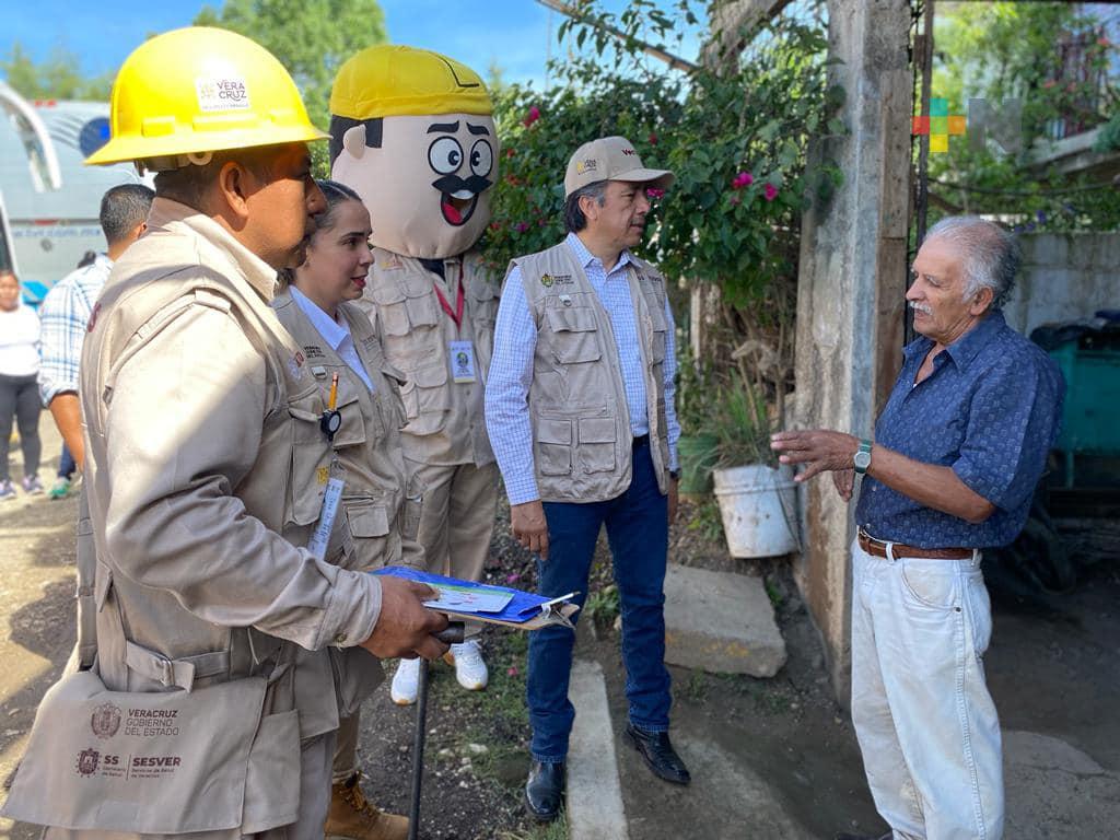 Encabeza Cuitláhuac García el «Tequio contra el dengue»