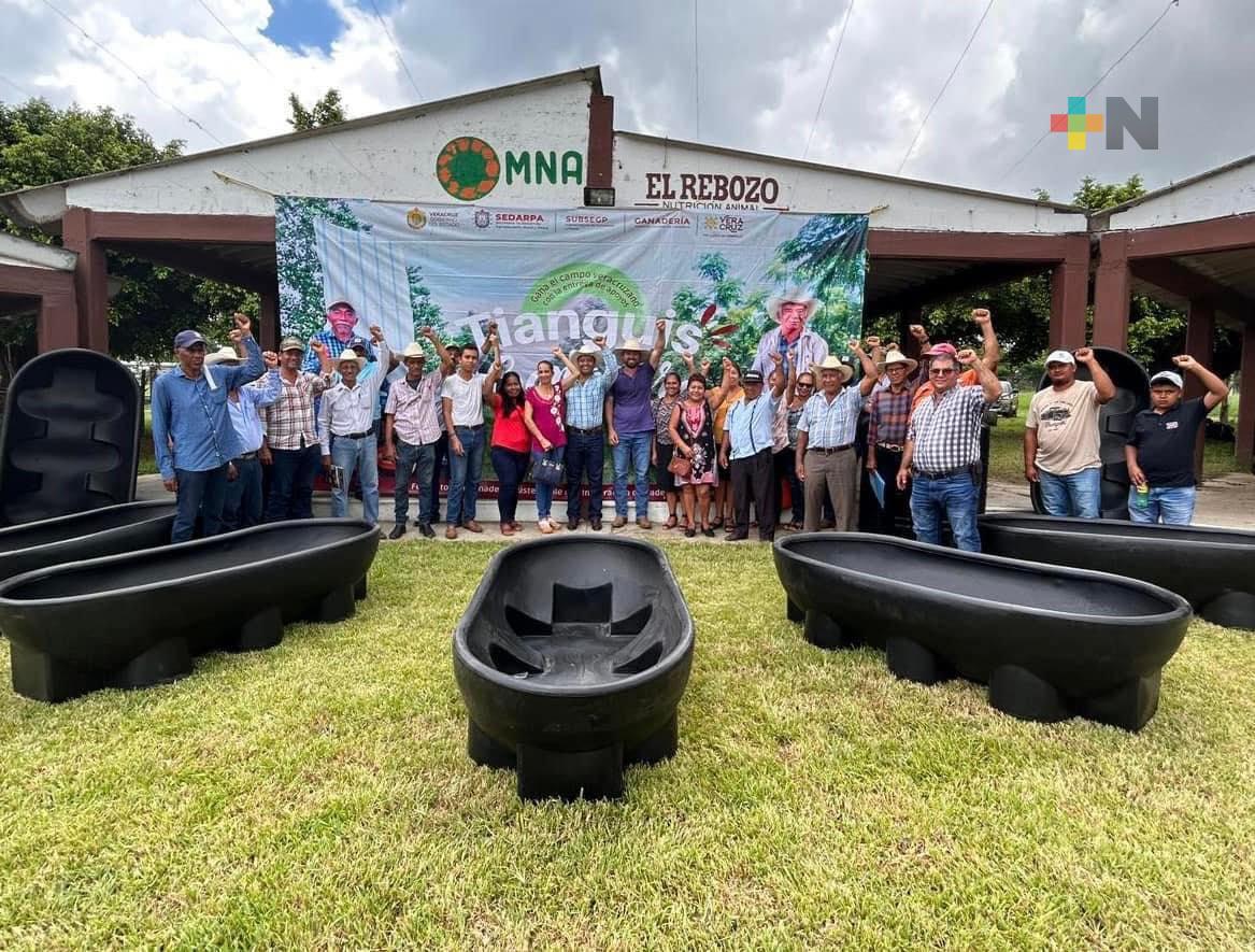 A través del Tianguis Ganadero se apoya a productores de Isla, Veracruz