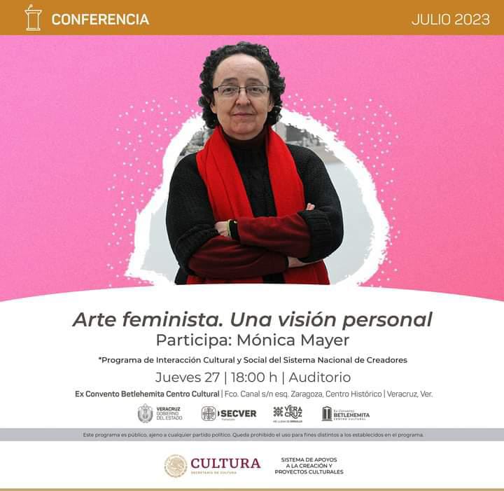 Impartirán conferencia referente al arte feminista en Ex Convento Betlehemita