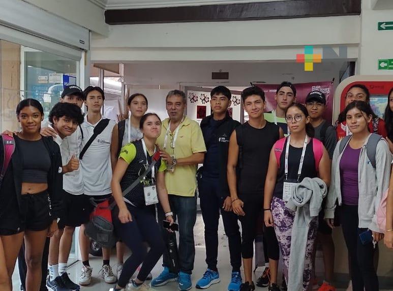 Llega segundo bloque de atletas veracruzanos a Nacionales Conade 2023