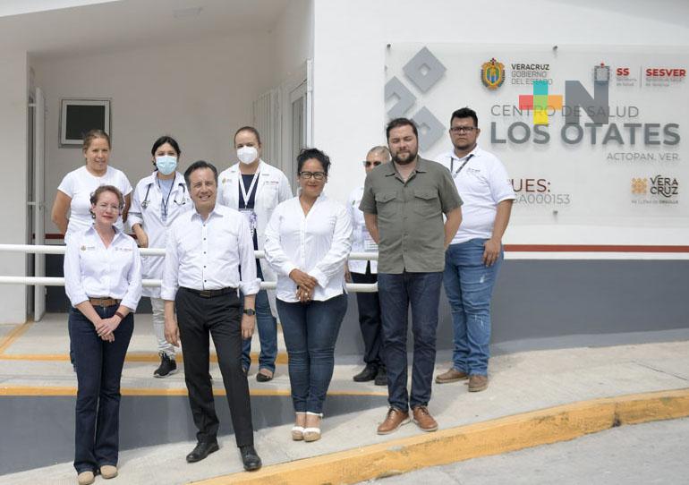 Suma Gobierno 450 obras de mejoramiento en centros de salud