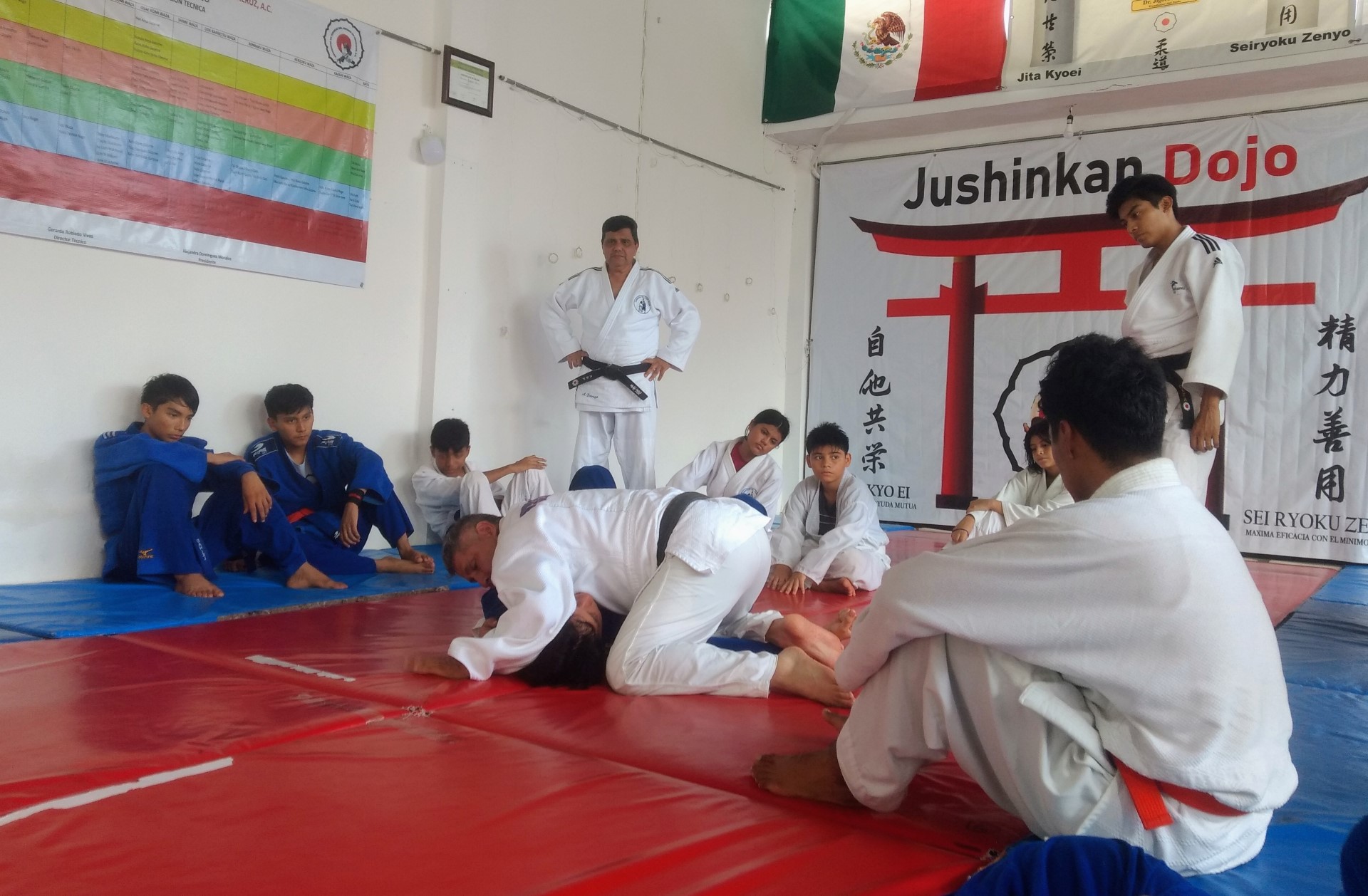 En Coatza celebran clínica de judo «Katame Waza»