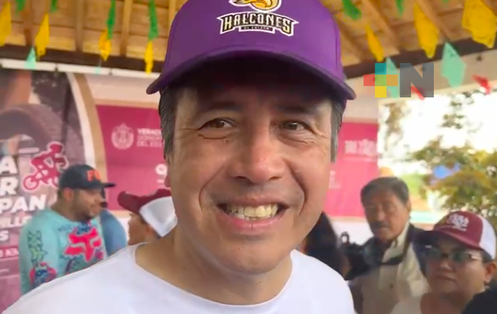 Participa Gobernador de Veracruz en rodada de Carlos A. Carrillo a Chacaltianguis