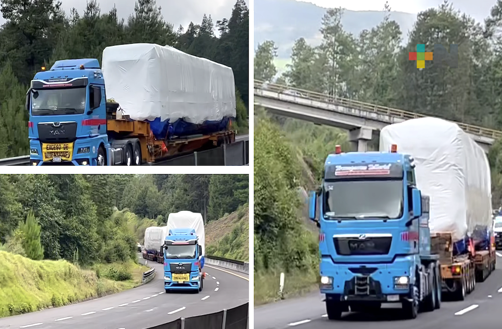 Cruzan territorio veracruzano, los vagones del Tren Maya: Gobernador