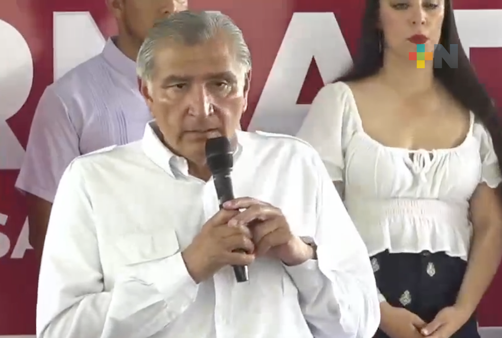 Visita Adán Augusto López la región citrícola de Martínez de la Torre