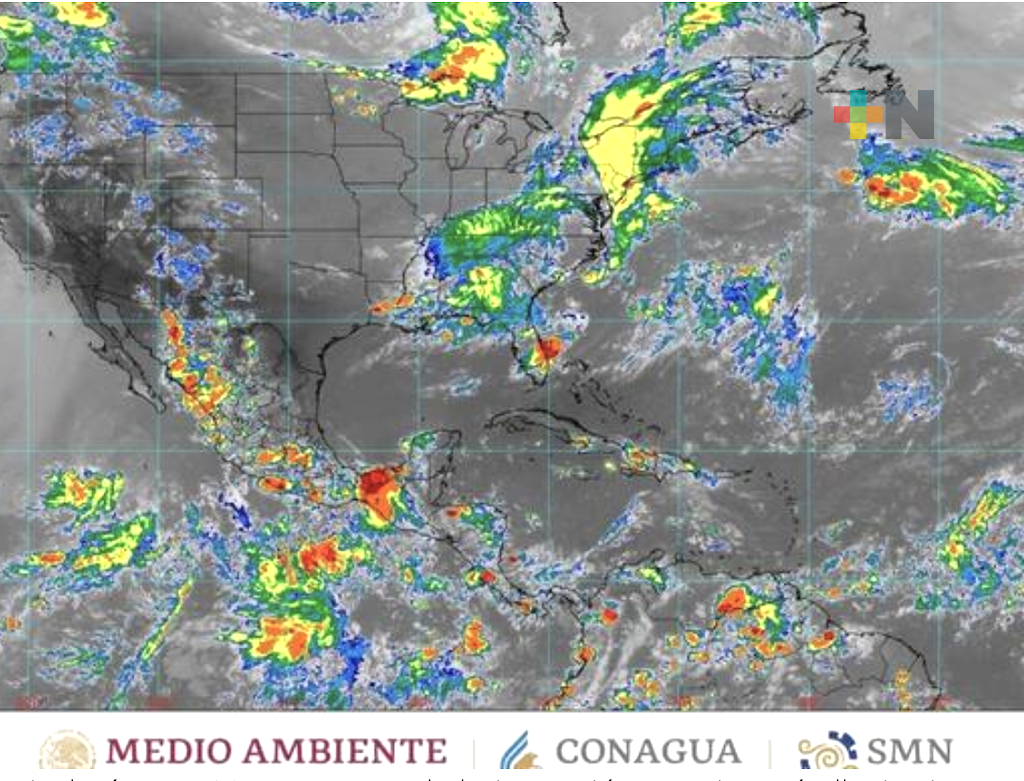 Onda tropical 11 ocasionará lluvias intensas en Chiapas, Guerrero, Oaxaca y Veracruz