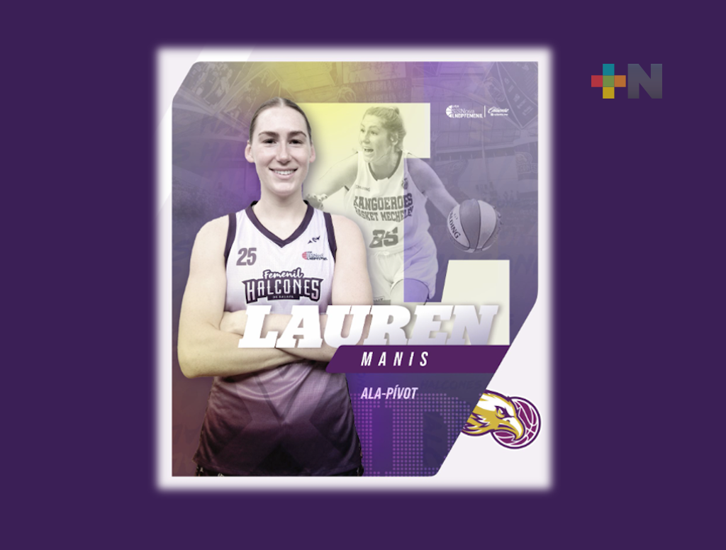 Lauren Manis refuerza a los Halcones de Xalapa Femenil