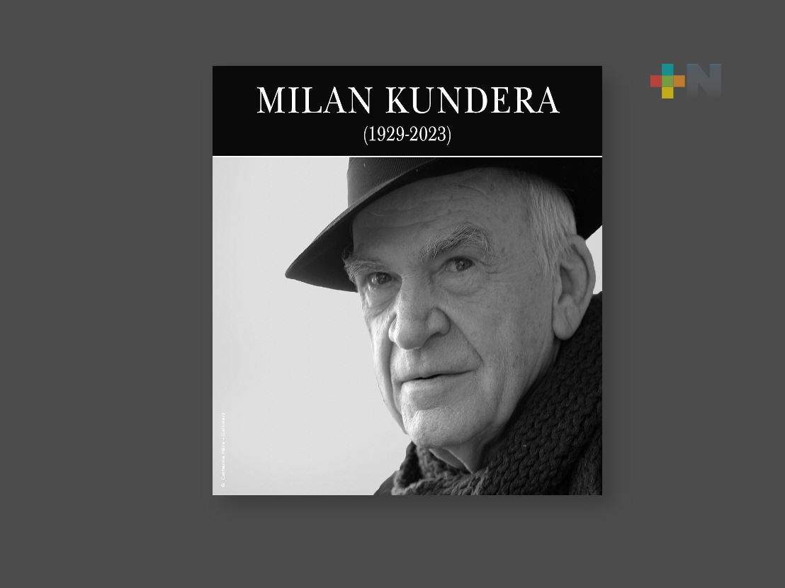 Luto en literatura mundial, falleció Milan Kundera