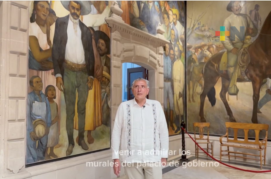 Adán Augusto visita Durango, aspirante a coordinar el Comité de Defensa de la 4T