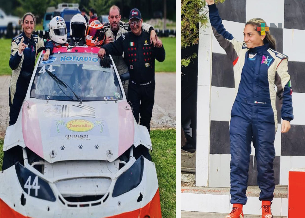 Destaca Laura Sanz en quinta fecha de Champ & Track 2023