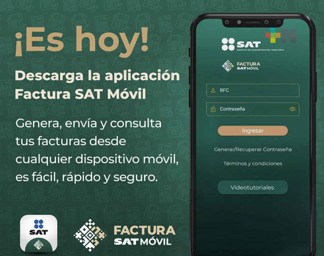 El SAT lanza la aplicación Factura SAT Móvil