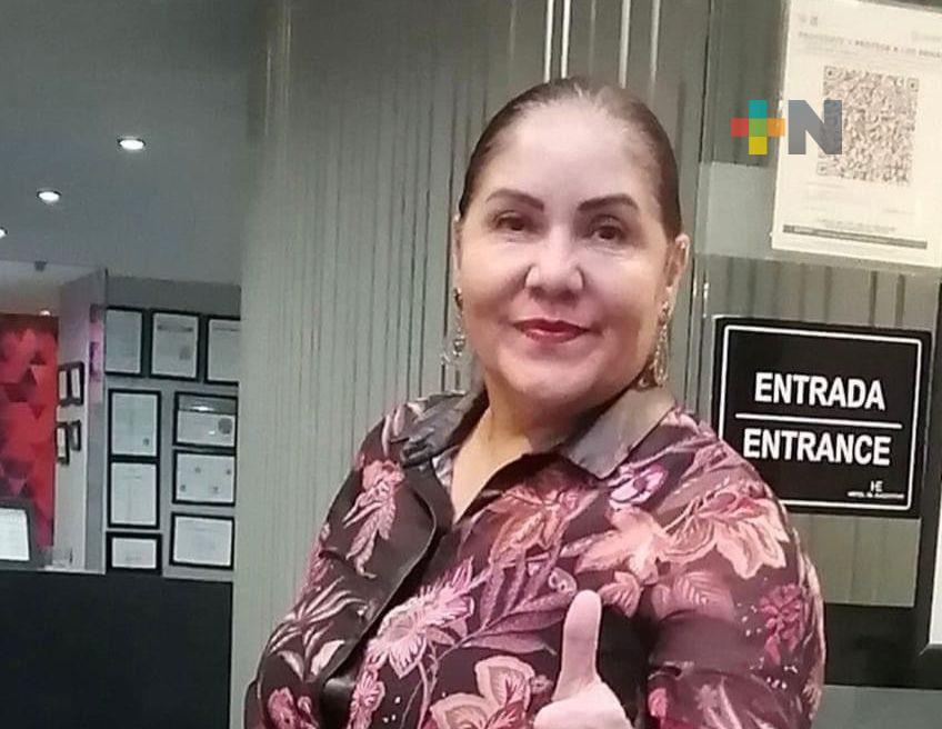 Claudia Tello confía en el proceso de selección interna de Morena