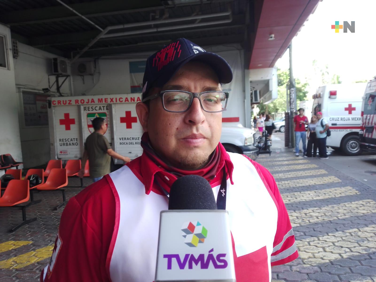 Cruz Roja atendió 130 emergencias durante el carnaval de Veracruz