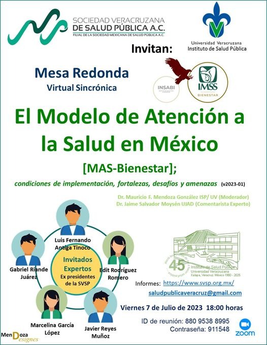 Organizan mesa redonda sobre “El modelo de atención a la salud en México, IMSS-Bienestar”