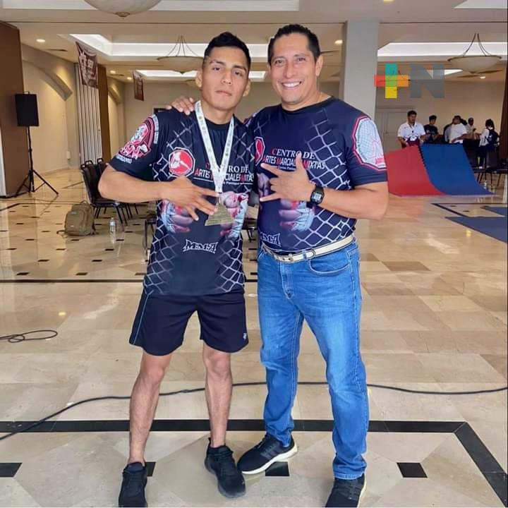 Peleador minatitleco en Supreme Figth Nigth de Villahermosa