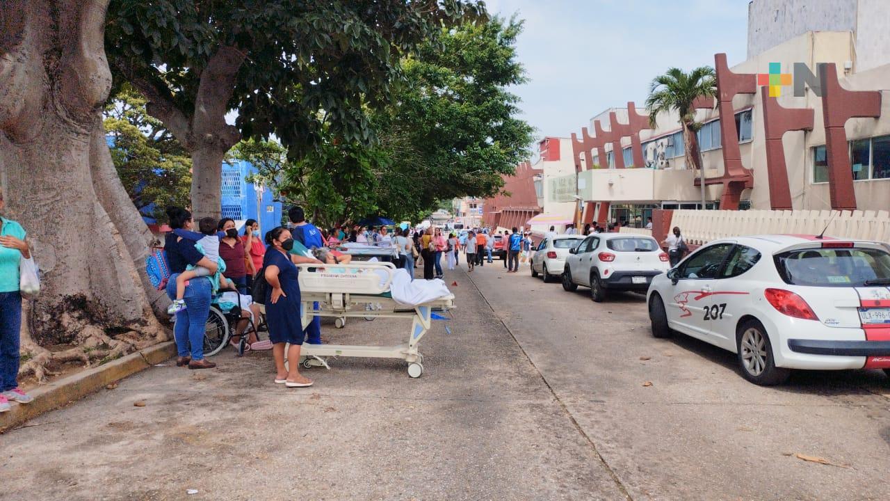 IMSS aplicó protocolo oportuno tras fuga de gas en Hospital General de Coatza: PC