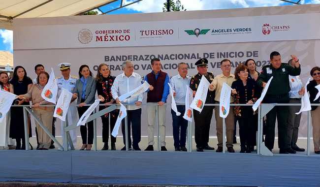 Inicia Operativo Vacacional Verano 2023 con banderazo nacional