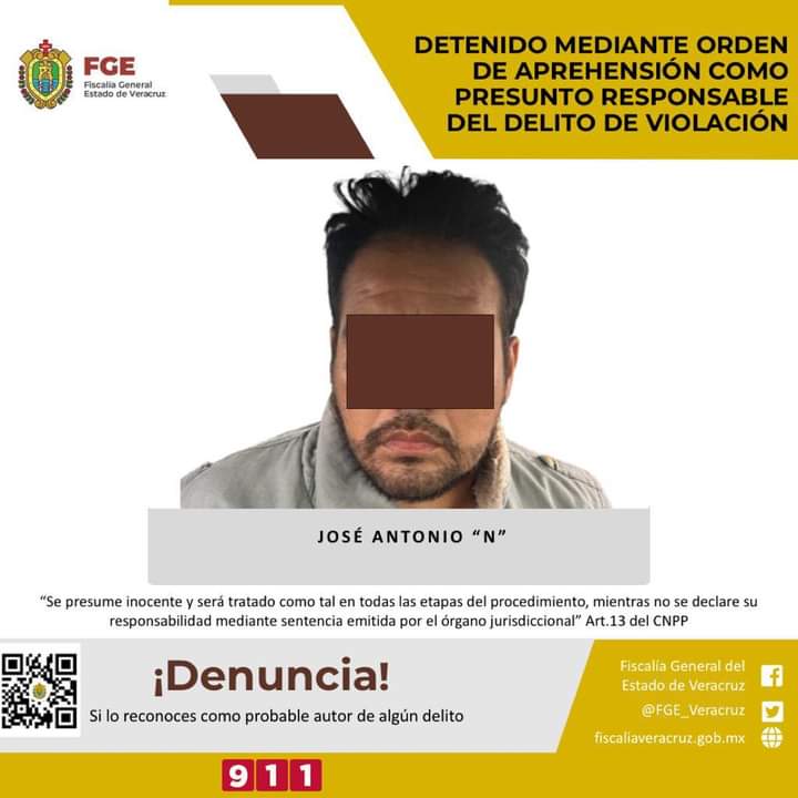 Detienen a sujeto prófugo acusado por delito de violación en agravio de estudiantes