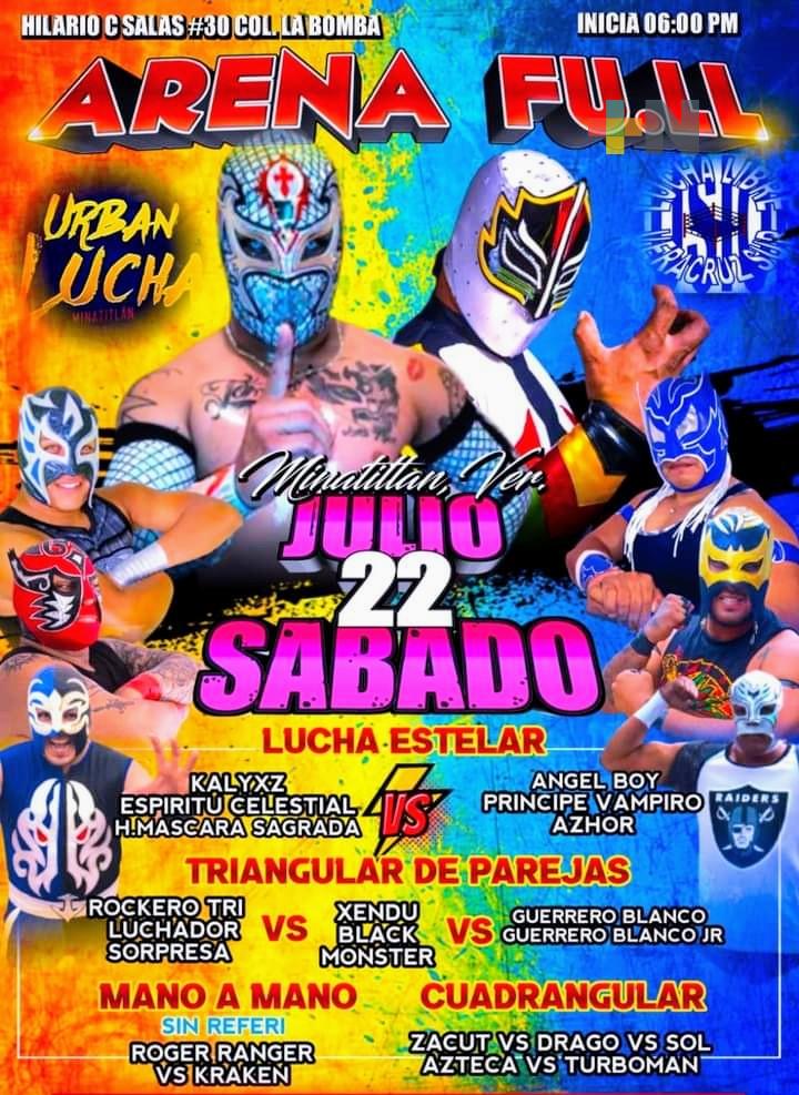 Hijo de Máscara Sagrada se presentará en Minatitlán
