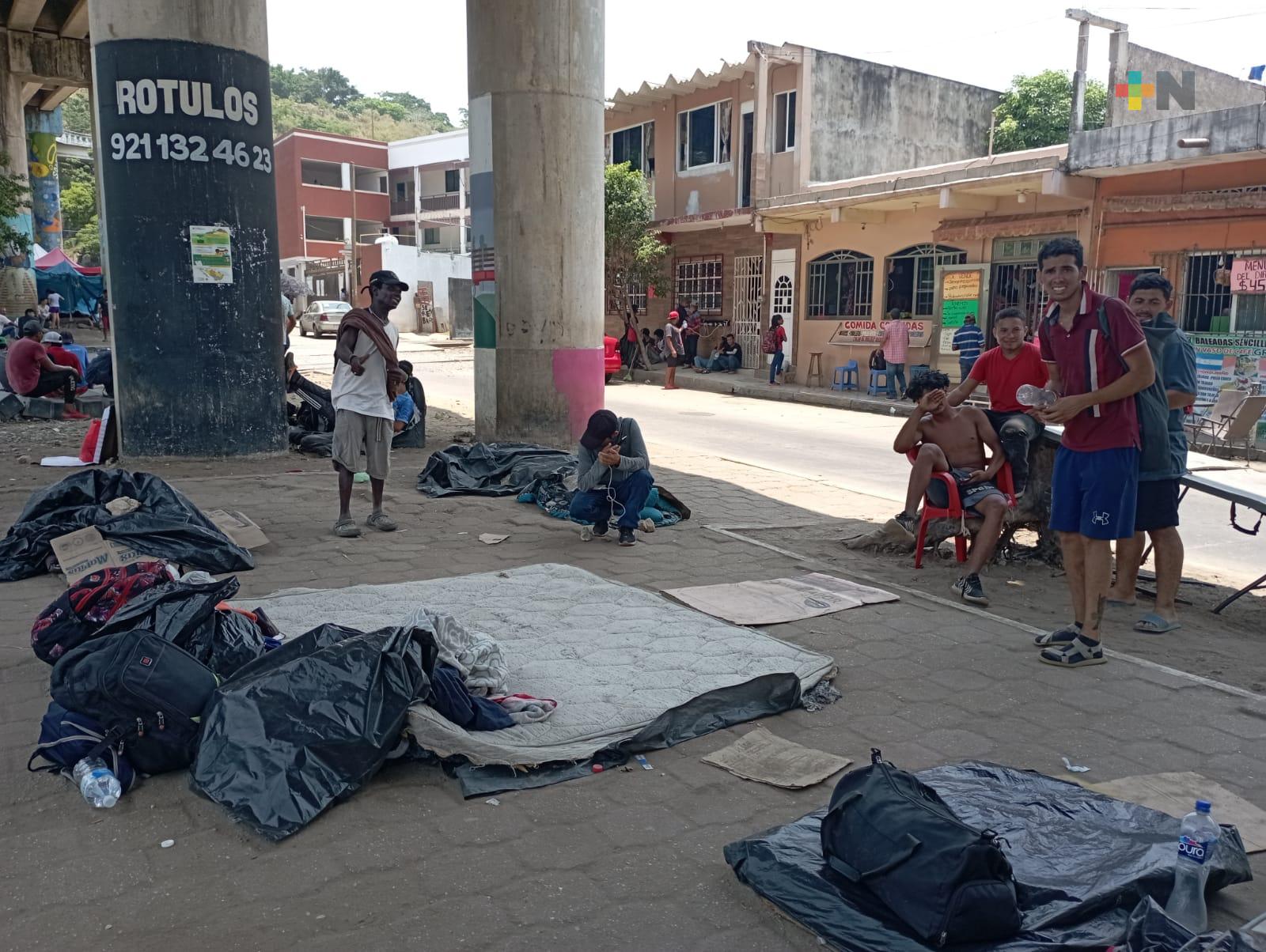 Mayo y junio, meses con más arribo de migrantes a Coatzacoalcos