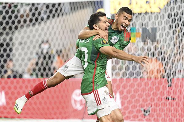 México golea 3-0 a Jamaica y es finalista de la Copa Oro 2023